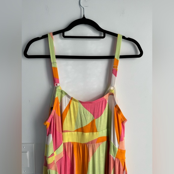 Torrid Tiered Maxi Dress Vibrant Multicolor Women’s Plus size 1X NEW Vacation - Picture 7 of 11